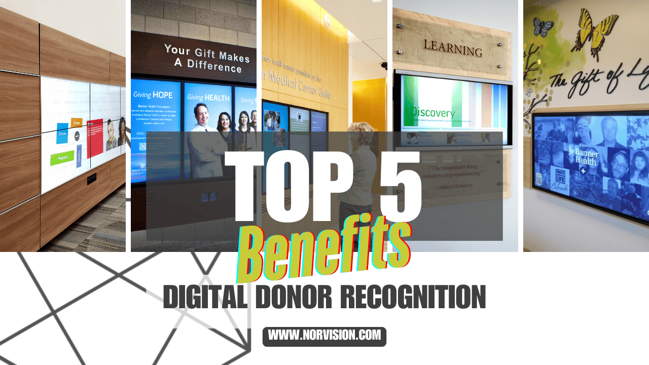 Top 5 Benefits of Digital Donor Recognition for Nonprofits