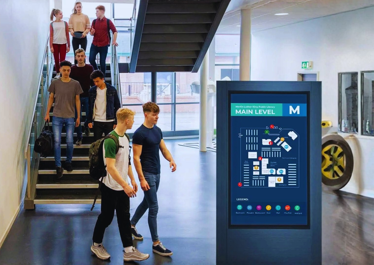 Schools Campus Solutions Digital-Signage 4