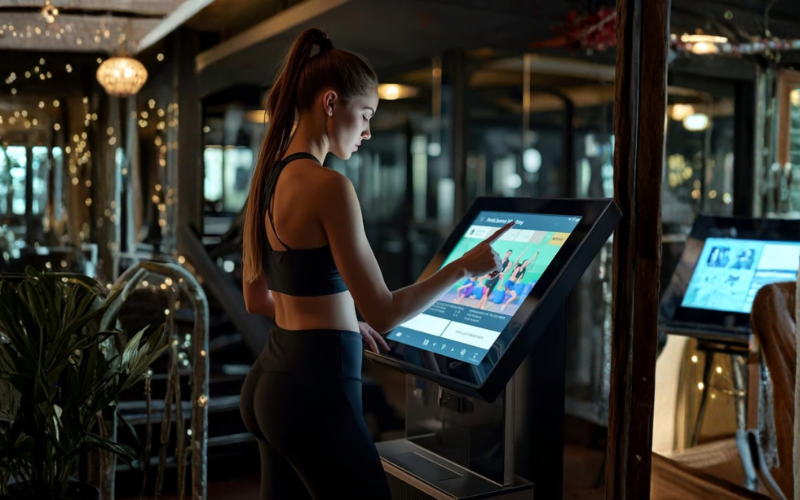 Fitness Center Solutions menu