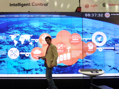 IOdatacenter - christie microtile video wall Norvision